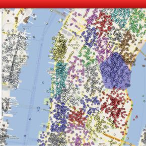 NYC Neighborhoods, Mapped by Social Media